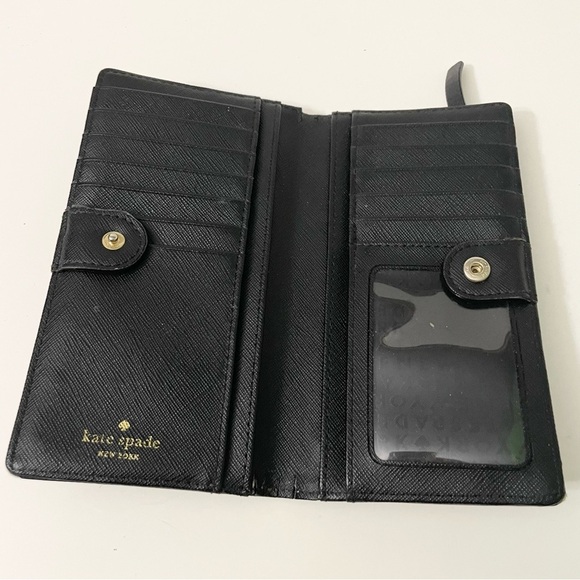 Kate Spade Black Wallet - Picture 6 of 16
